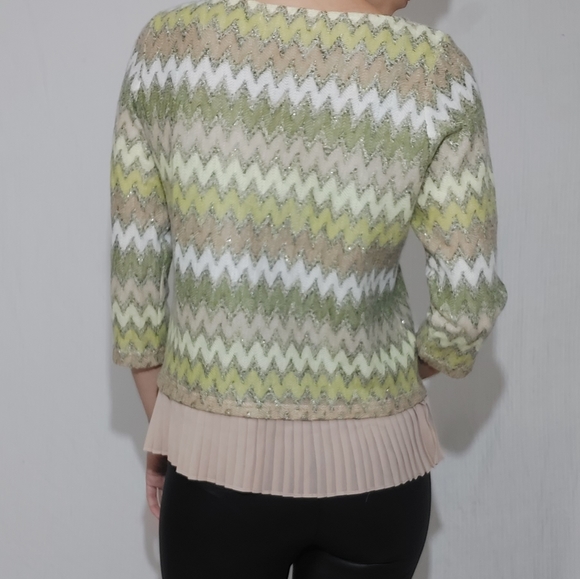 Traffic People Retro Herringbone 3/4 Sleeve - Picture 4 of 9